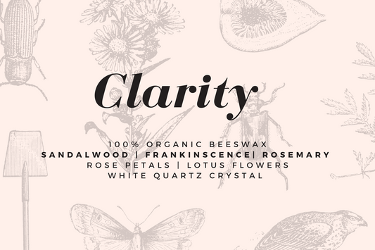 CHAPTER 1: CLARITY CANDLE - 100% Organic Beeswax