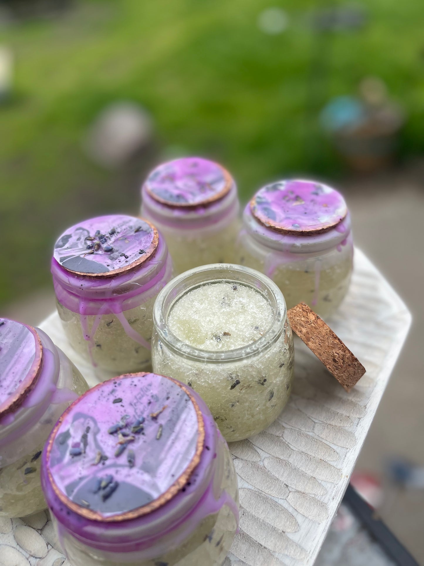 MOISTURIZING LAVENDER EPSOM SALT SCRUB