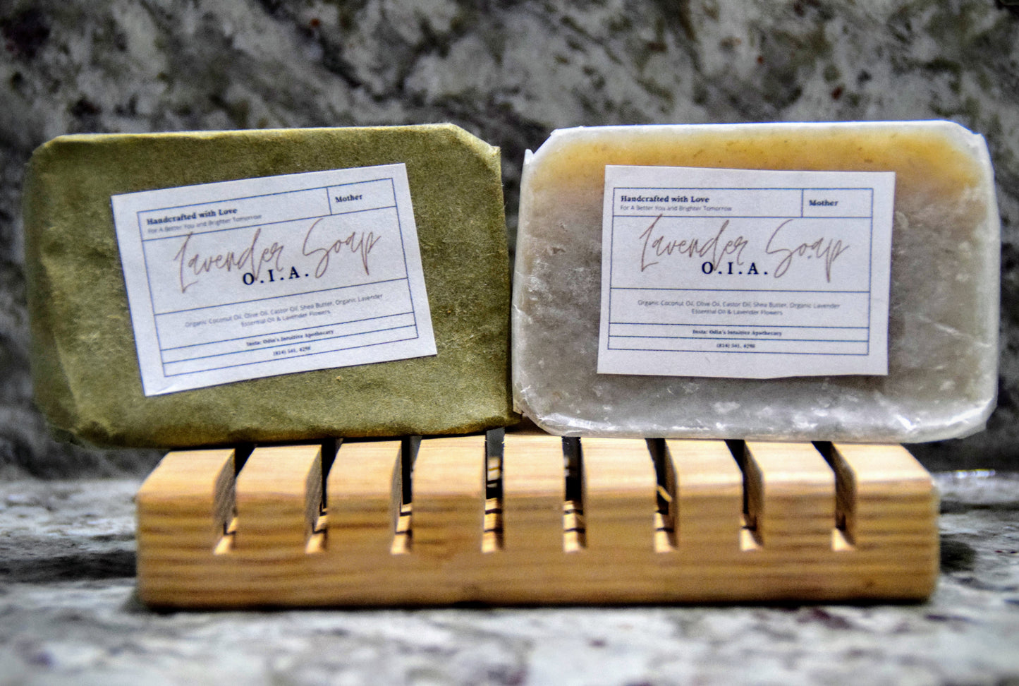 ORGANIC MOISTURIZING LAVENDER OATMEAL SOAP