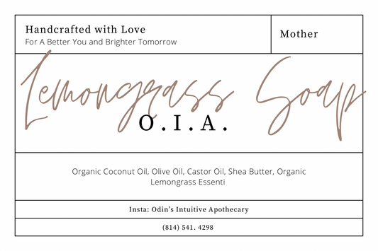 ORGANIC MOISTURIZING LEMONGRASS SOAP