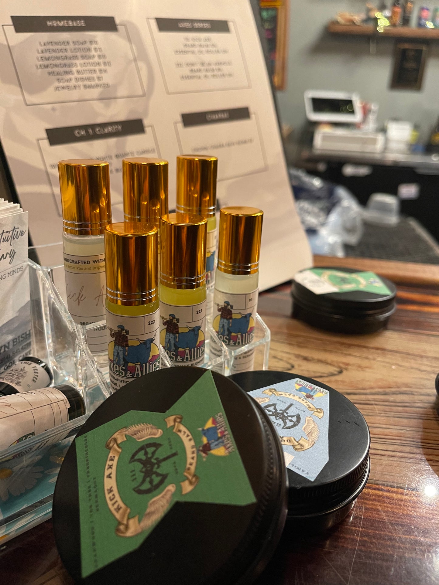 AXES 🪓 COLLAB: DON’T BE AN AXEHOLE ORGANIC ESSENTIAL OIL ROLLER BALL