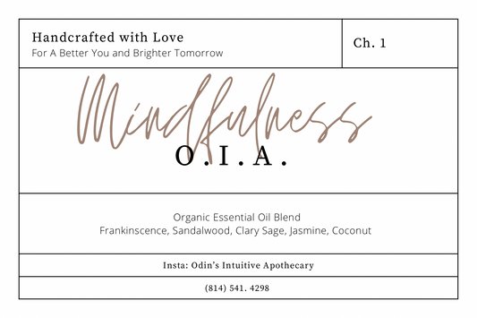 CHAPTER 1: MINDFULNESS ESSENTIAL OIL BLEND - 100% Organic